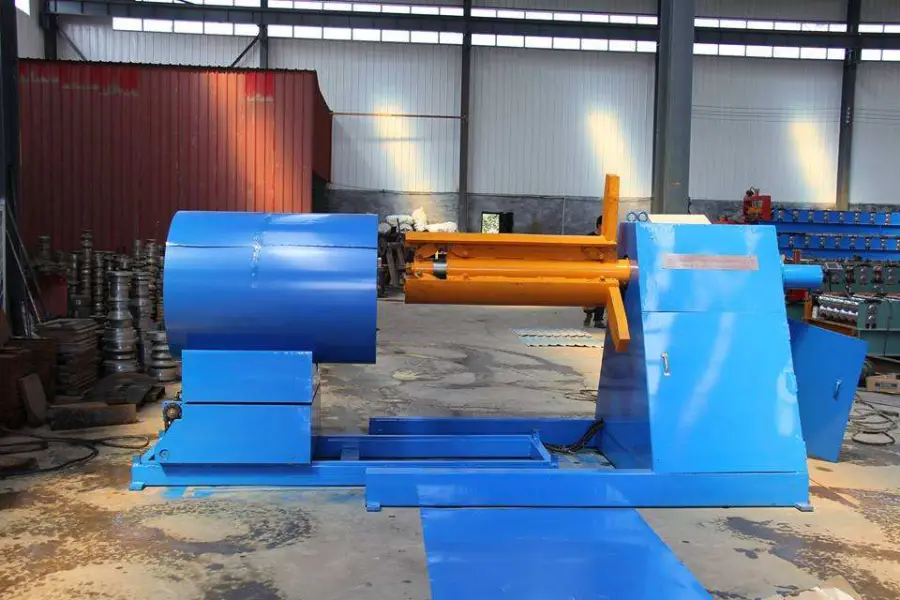 Automatic Hydraulic Uncoiler Heavy Sheet Decoiler China's Gear Engine Bearing Technology Decoiling Roll Forming Machine for Wall — image 3