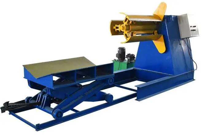Automatic Hydraulic Uncoiler Heavy Sheet Decoiler China's Gear Engine Bearing Technology Decoiling Roll Forming Machine for Wall — image 6