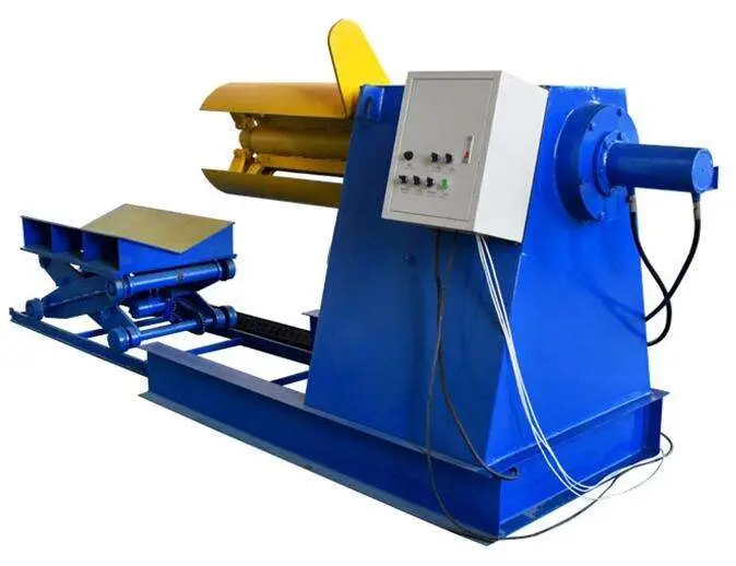 Automatic Hydraulic Uncoiler Heavy Sheet Decoiler China's Gear Engine Bearing Technology Decoiling Roll Forming Machine for Wall — image 7