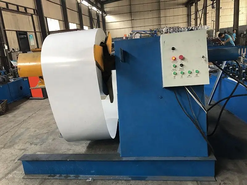 Unwinder Hydraulic Aluminum Sheet Metal Automatic Electric Horizontali Uncoiler Coil Manufacturer 5t 8t Decoiler Machine Price — image 5