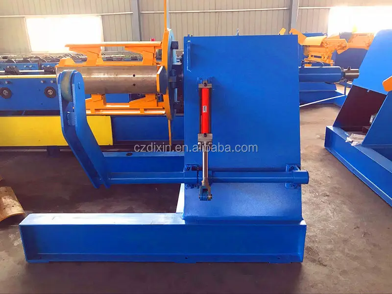 Unwinder Hydraulic Aluminum Sheet Metal Automatic Electric Horizontali Uncoiler Coil Manufacturer 5t 8t Decoiler Machine Price — image 7