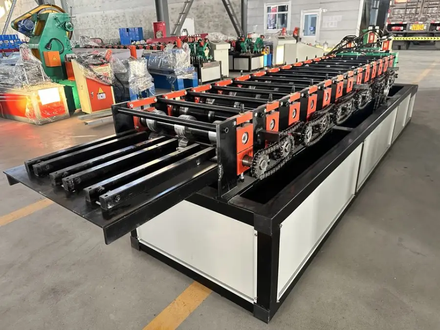 U Channel Light Steel Keel Roll Forming Machine for Metal Track Profile Roll Former Machinery — image 4
