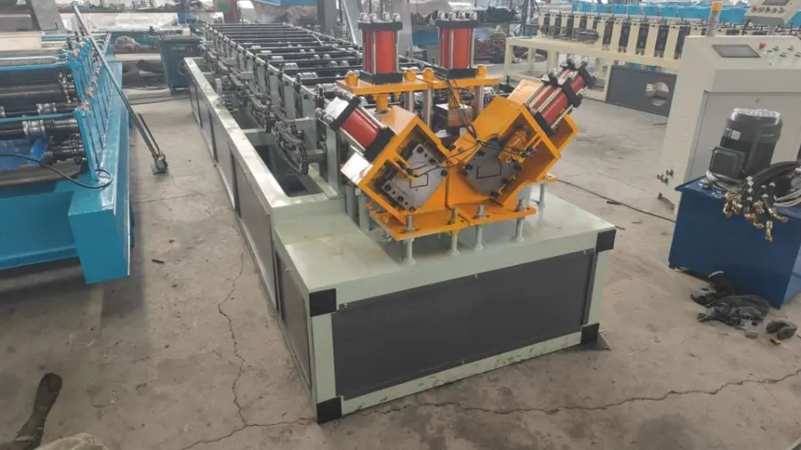 U Channel Light Steel Keel Roll Forming Machine for Metal Track Profile Roll Former Machinery — image 7