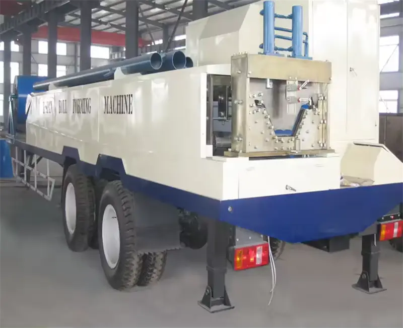 K 610 Long Span Arch Roof Large Span Roll Forming Machine/beamless Steel Arch Roof Span Machine Price — view 3