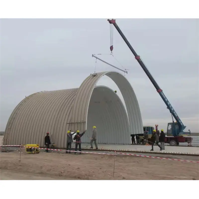 K 610 Long Span Arch Roof Large Span Roll Forming Machine/beamless Steel Arch Roof Span Machine Price — view 6