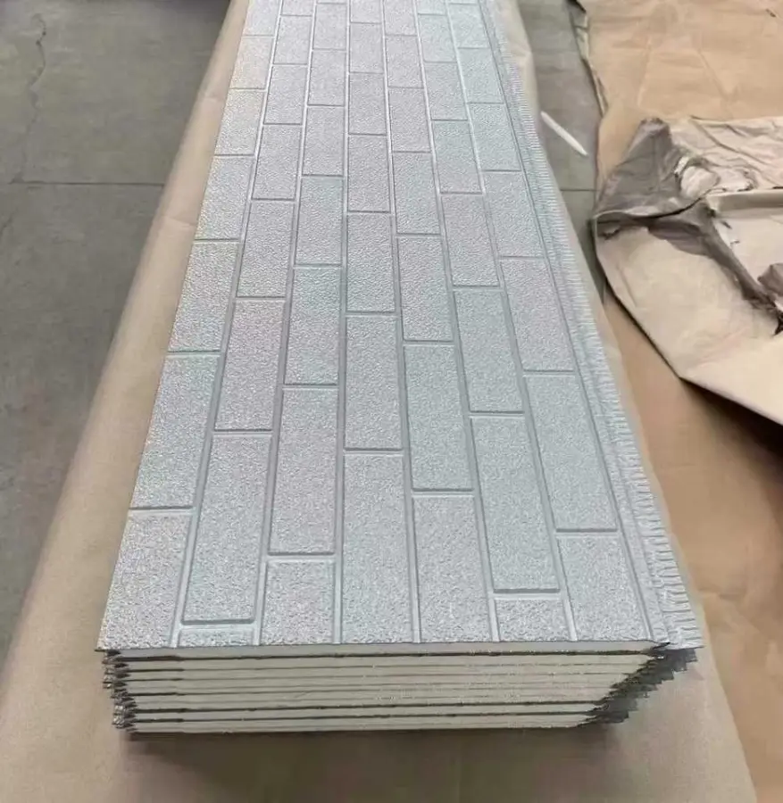 Pu Decorative Exterior Interior Roof Wall Sandwich Panels Make Sandwich Roof Wall Panels Machine — image 7