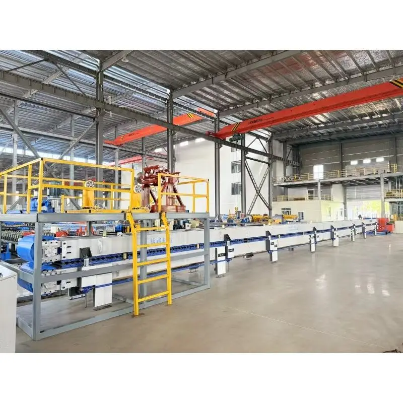 Metal Embossed Insulated Panel Make Sandwich Roof Wall Panels Roll Forming Machine — image 3