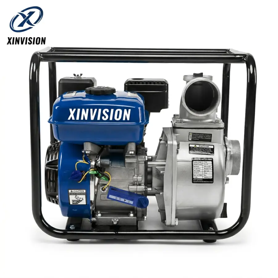 3 Inch Gasoline Water Pump 170F 7HP 212CC 4-Stroke Petrol Agriculture Irrigation Pump 60m3/h High Flow 30m Lift Pumping — view 1
