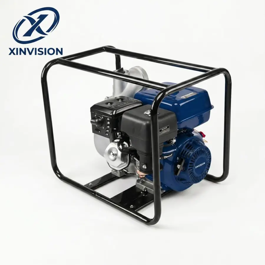 4 Inch High Lift Gasoline Water Pump 9HP 270cc Self-Priming 55m Head 98m3/h Petrol Water Pump for High Altitude Irrigation — image 3