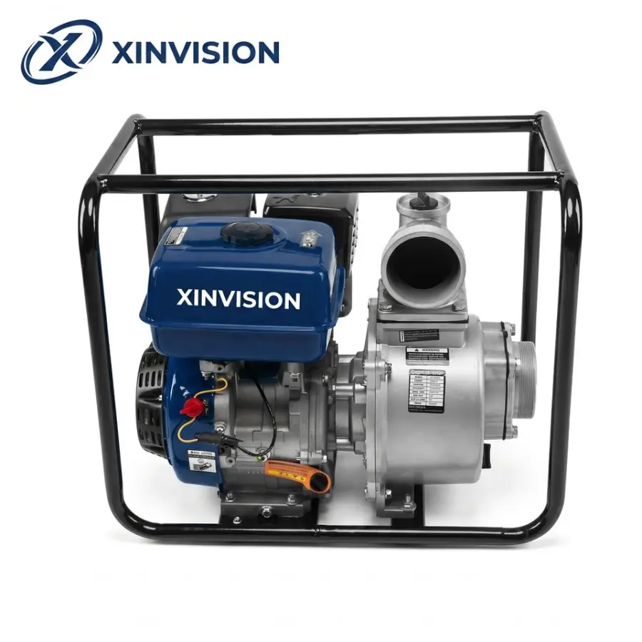 4 Inch High Lift Gasoline Water Pump 9HP 270cc Self-Priming 55m Head 98m3/h Petrol Water Pump for High Altitude Irrigation — image 4