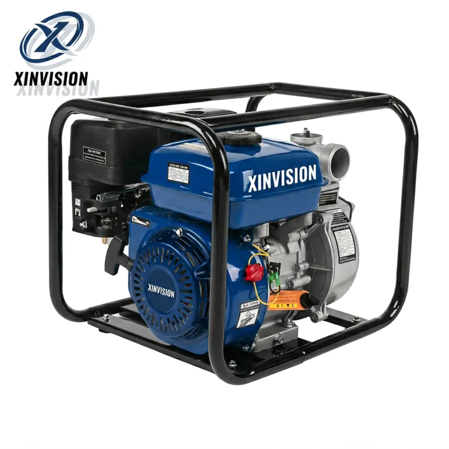 7HP 2 Inch Gasoline Water Pump 170F 212CC 4-Stroke Petrol Agriculture Irrigation 36m3/h High Flow 32m Head Water Pumping Machine — image 3
