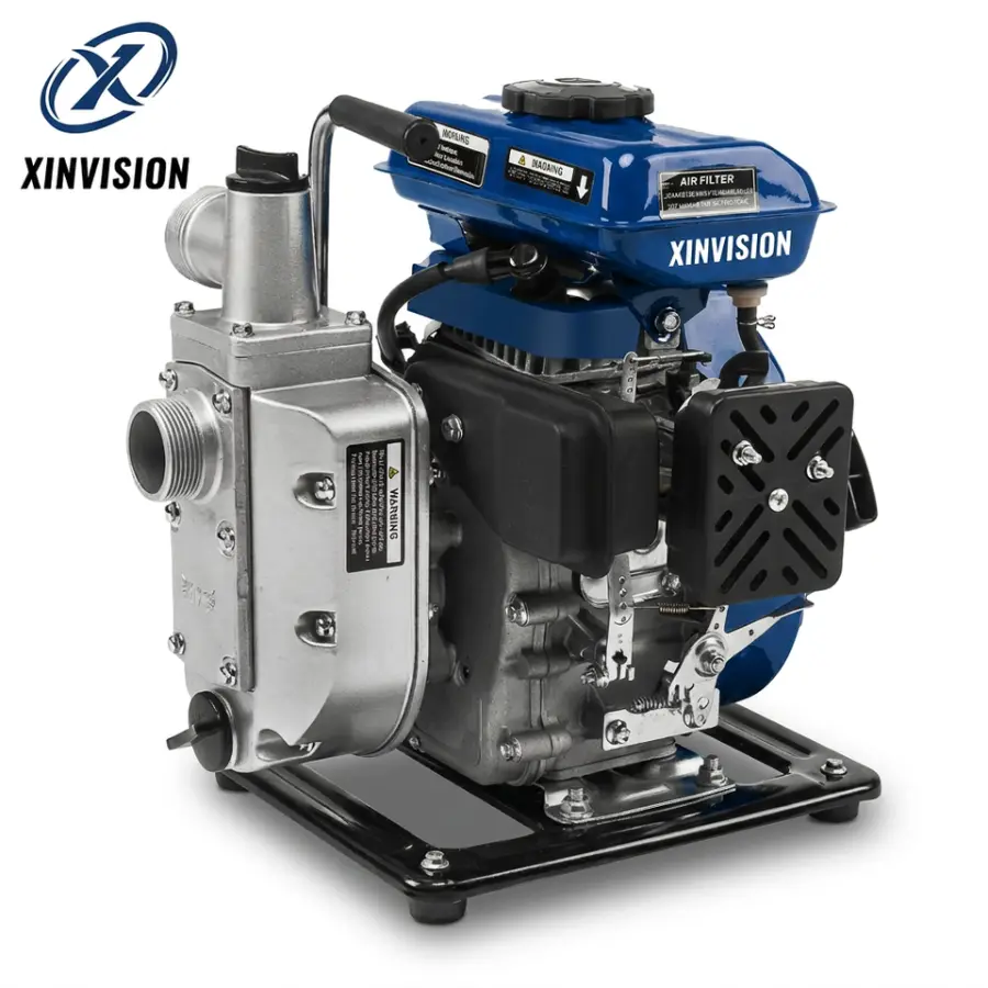 1.5 Inch Gasoline Water Pump 154F 4-Stroke Petrol Portable High Flow Agriculture Irrigation Pump for Farm Garden Orchard 25m3/h — image 3