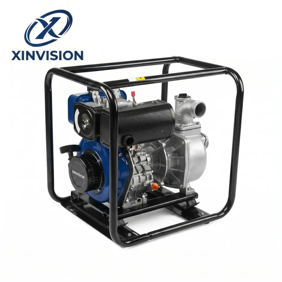 2 Inch Self-Priming Diesel Pump for Sprinkler Irrigation System 173F Air Cooled Engine Portable Farm Irrigation Equipment — image 3