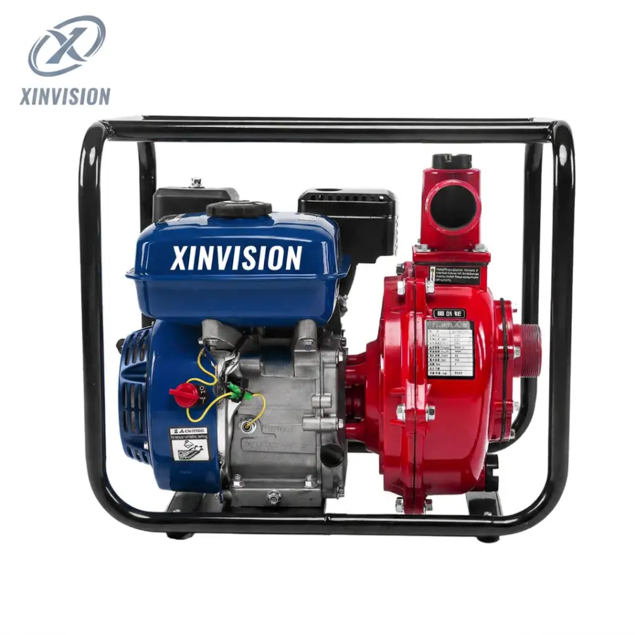 7HP High Pressure Gasoline Water Pump 170F 212CC 110m Lift 2 Inch Single Outlet Fire Fighting Pump for Agriculture Irrigation — image 3