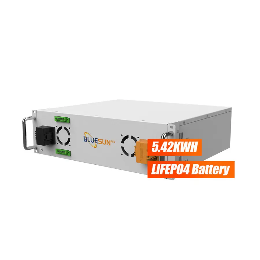 Easy Install Bluesun 51.2V 100Ah 5kwh Lithium Battery 48v 106Ah LiFePO4 Lithium Battery Use for Solar Power System — view 1