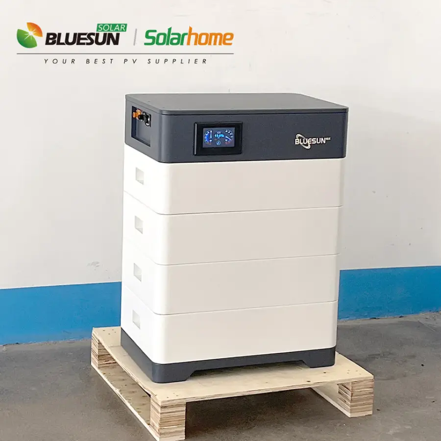 Bluesun Stacked Battery Solar Lithium Ion 10kwh 20kwh 30kwh Solar Power Battery 48V Lithium Solar Battery — image 3