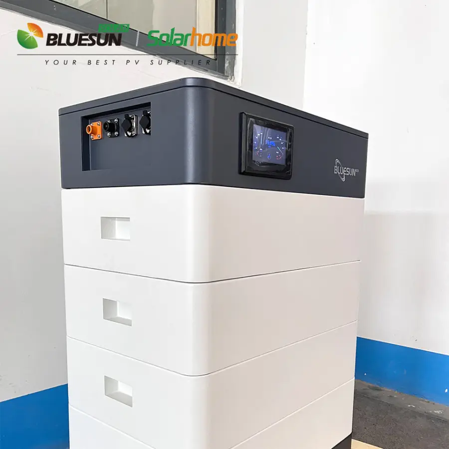 Bluesun Stacked Battery Solar Lithium Ion 10kwh 20kwh 30kwh Solar Power Battery 48V Lithium Solar Battery — image 4