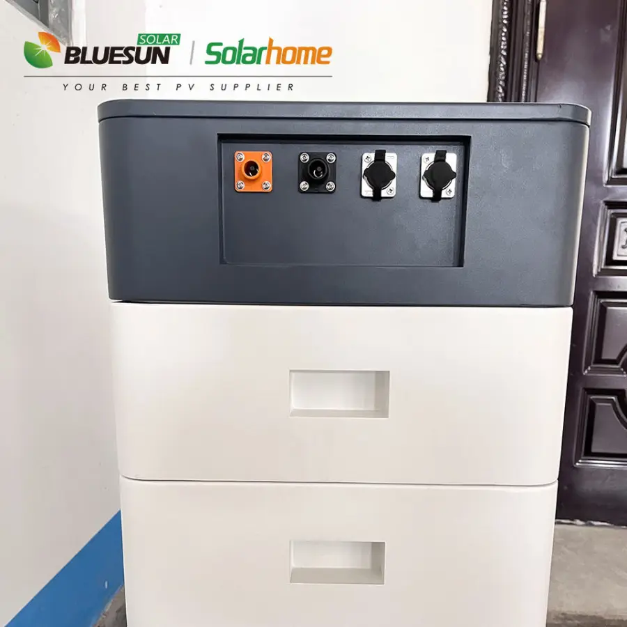 Bluesun Stacked Battery Solar Lithium Ion 10kwh 20kwh 30kwh Solar Power Battery 48V Lithium Solar Battery — image 5