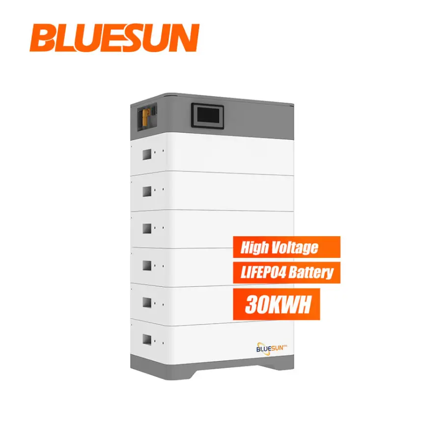 Stacked 72v 96v 144v 30kwh Battery System 100ah 106ah Lithium Ion Phosphate Battery 48v 100ah Home Energy Storage Batter — view 1