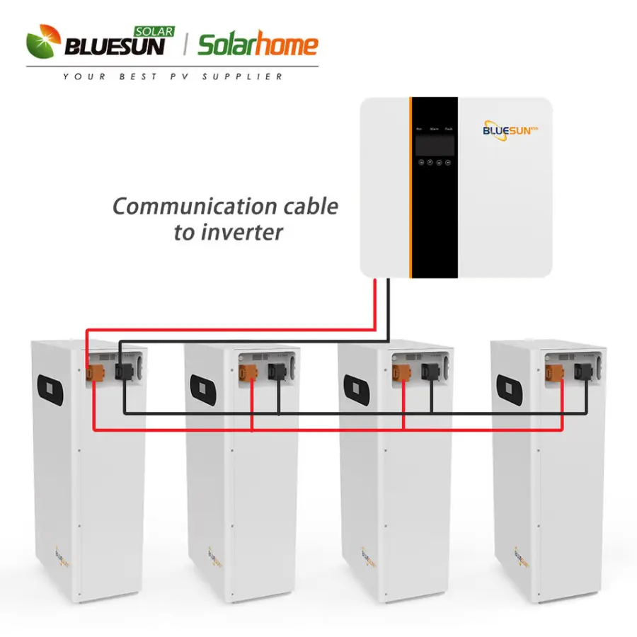 Bluesun Solar Easy Install 280ah 300ah Solar Lithium Ion Battery Pack Commercial Use Batteries — image 6