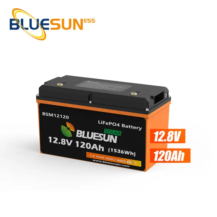 3kW Solar Energy Systems 12.8VDC 120Ah LiFePO4 Lithium Ion Batteries 90% DOD with BMS Control Solar System — view 1