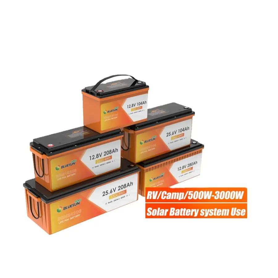 Solar Battery Lithium Ion 12V 24V 200Ah 300Ah 400Ah Rechargeable Lithium Ion Battery Deep Cycle 24V 200 Ah for Home Stor — view 1