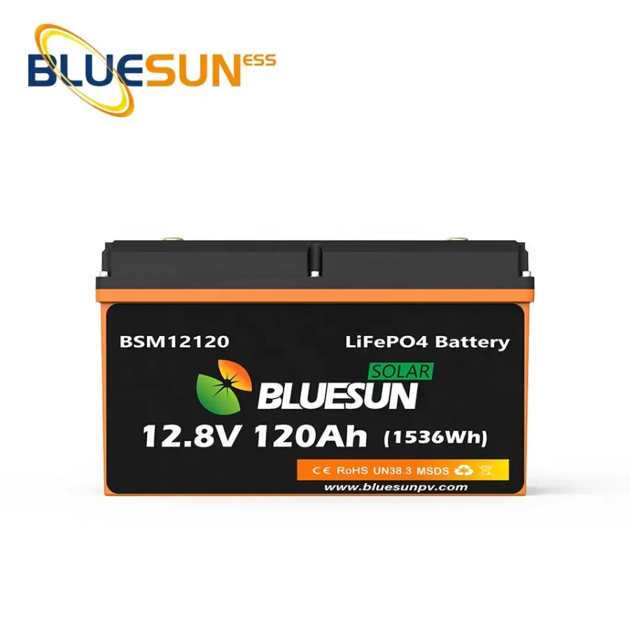 CE MSDS Bluesun Solar Rechargeable Lithium Titanate Battery 12 v 100ah 120ah for Bike — image 4