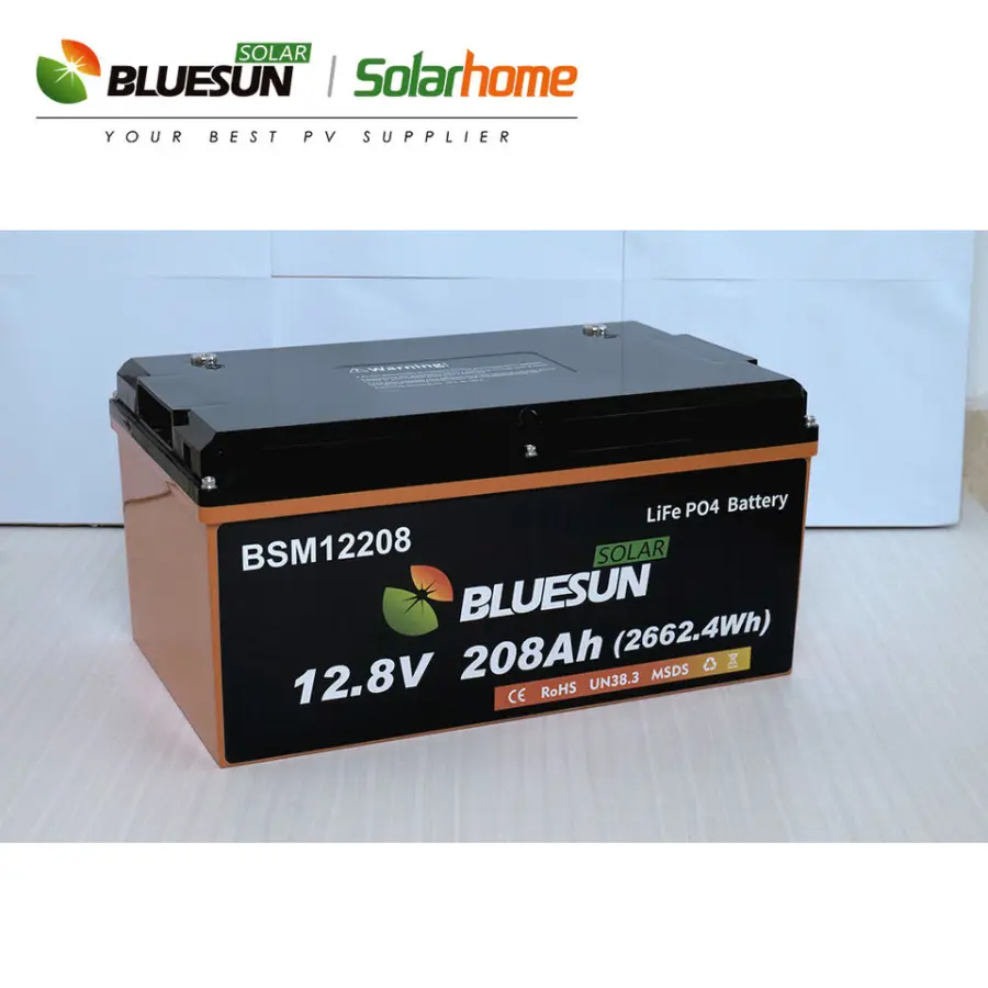Bluesun Commercial Use Solar Lithium Ion Battery 12v 200ah 20kwh 30kwh Lifepo4 Lithium-ion Battery for Solar Storage System — image 3