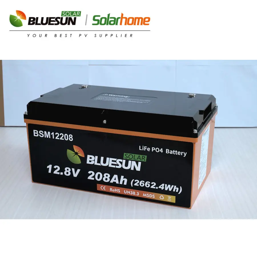 Bluesun Commercial Use Solar Lithium Ion Battery 12v 200ah 20kwh 30kwh Lifepo4 Lithium-ion Battery for Solar Storage System — image 4