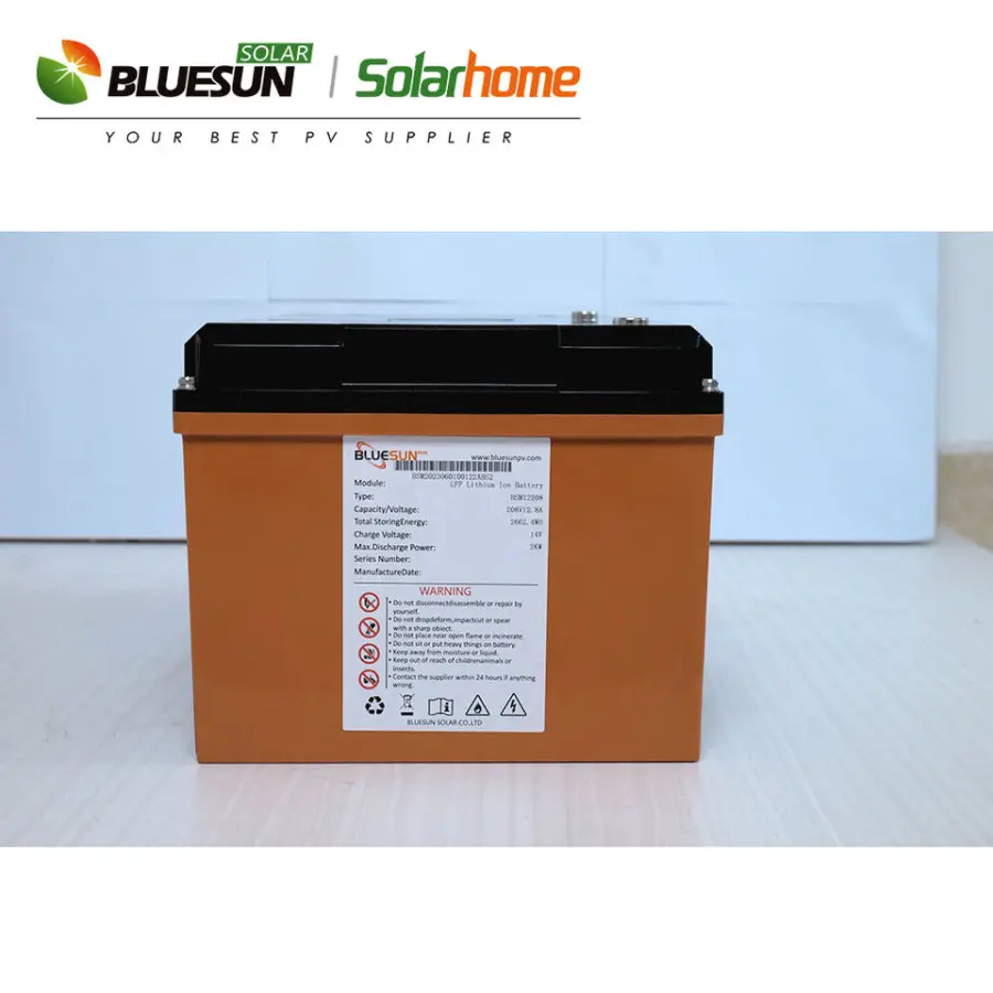 Bluesun Commercial Use Solar Lithium Ion Battery 12v 200ah 20kwh 30kwh Lifepo4 Lithium-ion Battery for Solar Storage System — image 5