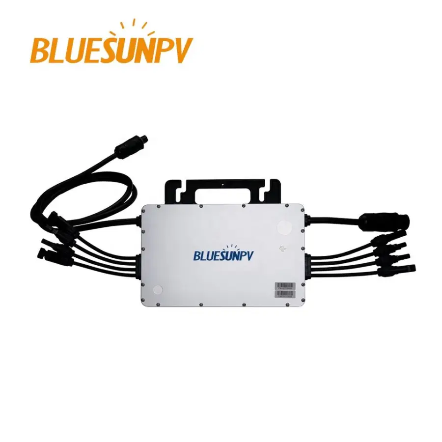 BLUESUN PV 1000W Solar Panel With Micro Inverter Competitive Price Micro Inverter Mini Inverter With Wifi for on Grid System Use — image 6