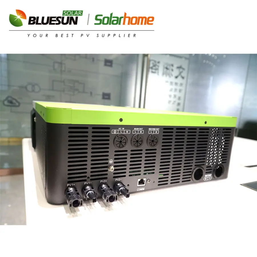 Bluesun 10kw Single Phase Solar Inverter Off Grid Hybrid 10kw 12kw Off Grid Inverter for Solar System — image 6