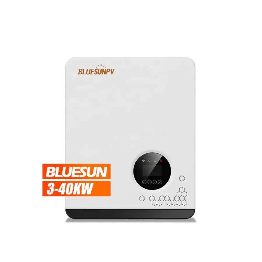 10 kw 15kw Grid Tie 240v Solar Inverter with Ac Coupling Battery Backup Solar Power Inverter — view 1