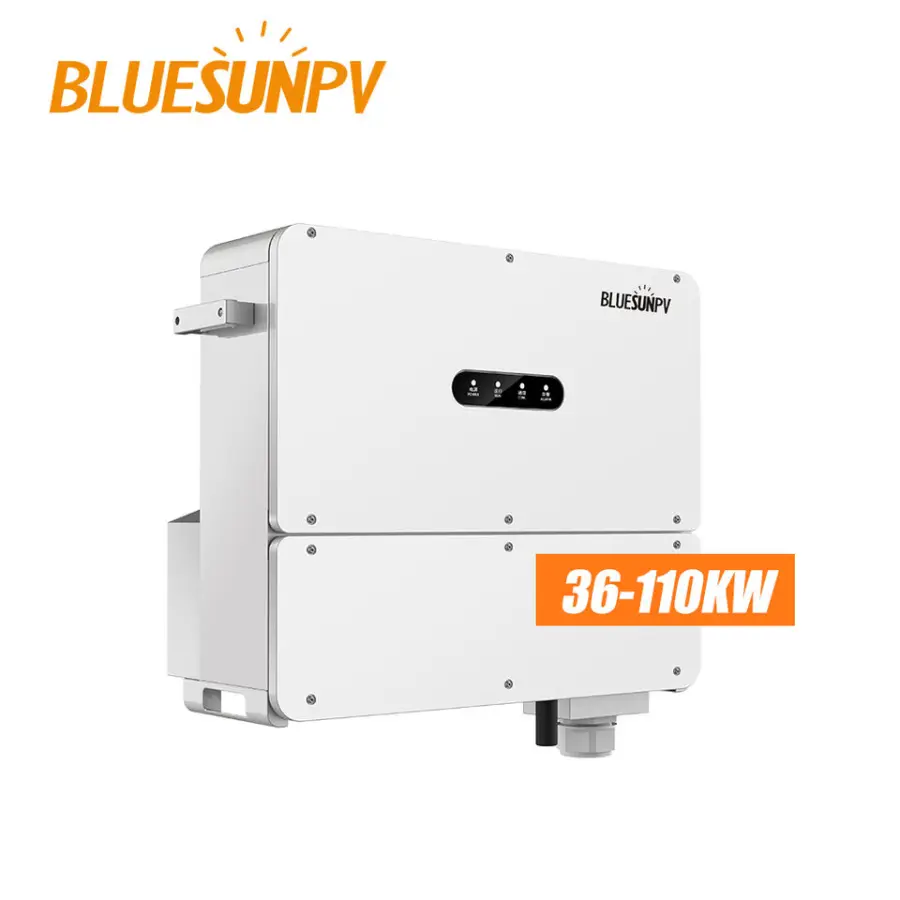 Bluesunpv 3Phase 70KW High Voltage Solar System on Grid Inverter 70KVA Grid Tied Solar Power Inverter Factory Price — view 1