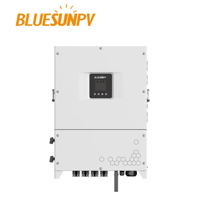 On Grid System 1MW 2MW 5MW 10MW Solar Power Inverter 60KW 380V 60000Watt Solar Panel Inverter Grid Tie — image 3