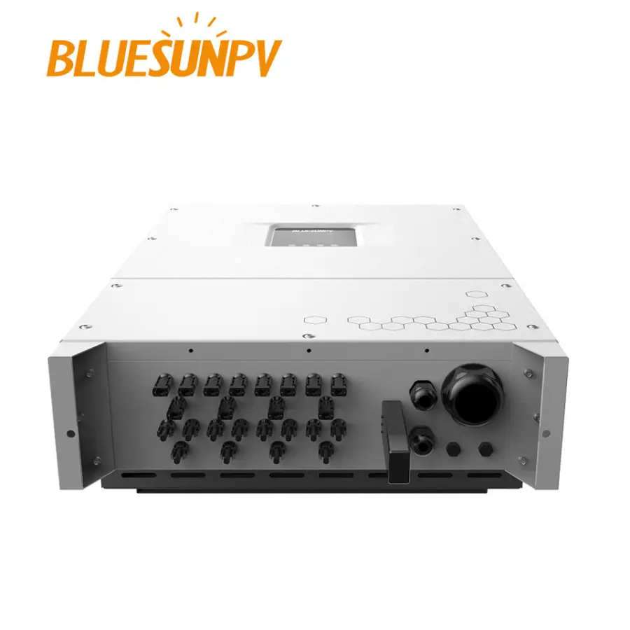 On Grid System 1MW 2MW 5MW 10MW Solar Power Inverter 60KW 380V 60000Watt Solar Panel Inverter Grid Tie — image 4