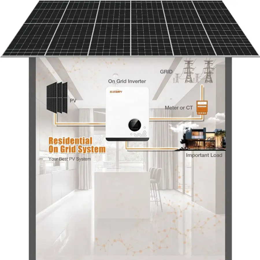 Bluesun 1000w Solar Energy Grid Tie Inverter High Efficiency Tie Grid Inverter Solar System for House Use — image 7
