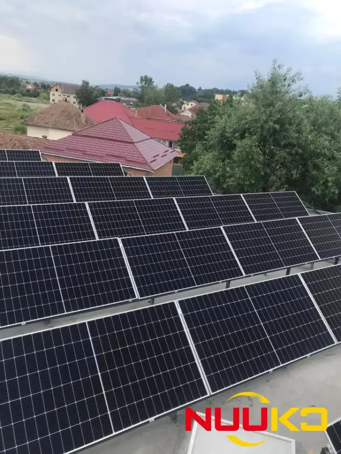 NUUKO Off-Grid 3 Phase Solar System Complete Kit 220V 30kW 50kW Microgrid Energy Storage System with Lithium LiFePO4 Bat — view 1