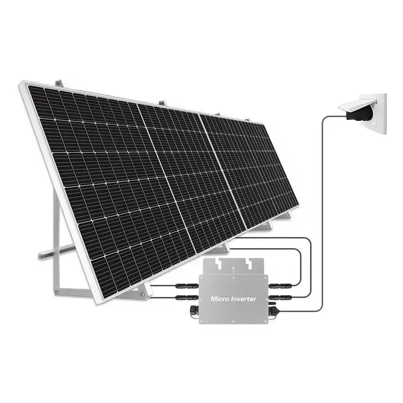 Factory Direct Sale Solar System 10kw Complete 1kw 3kw 5kw 10kw Complete Solar Kit Off Grid Solar Panel System for Home Solar En — image 4