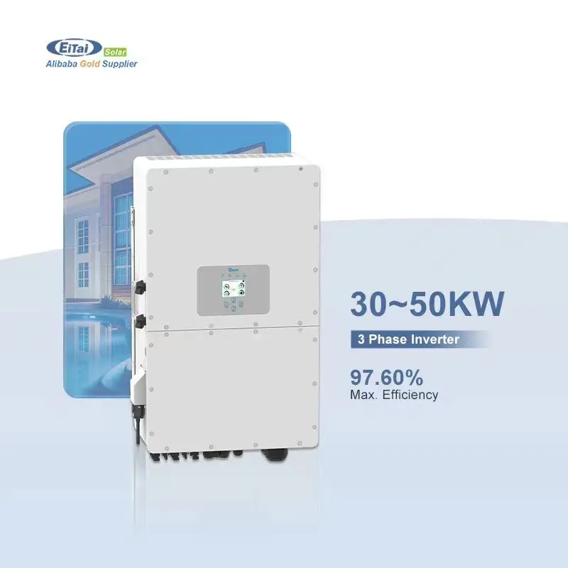 Placa Hibrid 30 Kw Hybrid Solar Panels and Power Hybrid Inverter Complete Full Set Kit System With Batteries Kits — image 6