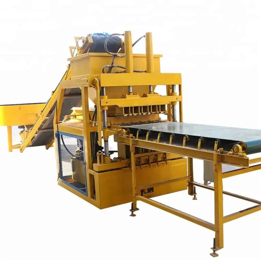 Automatic Interlocking Brick Making Machine QT5-10 — view 1