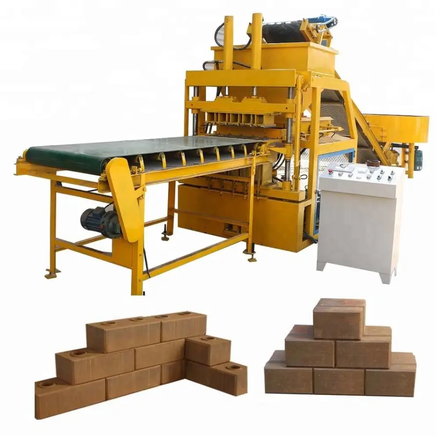 Automatic Interlocking Brick Making Machine QT5-10 — image 3