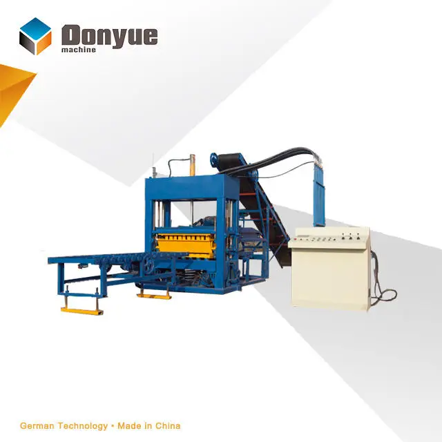 Hot Sale QT4-15 Full Automatic PLC Engine Hollow Block Machine Easy 15 min Mold Change Brick Making Machinery Core Motor — image 3