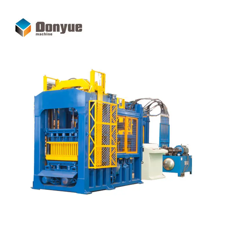 Hot Sale QT4-15 Full Automatic PLC Engine Hollow Block Machine Easy 15 min Mold Change Brick Making Machinery Core Motor — image 4