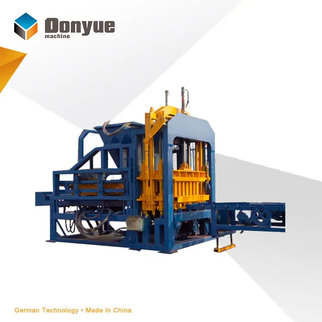 Hot Sale QT4-15 Full Automatic PLC Engine Hollow Block Machine Easy 15 min Mold Change Brick Making Machinery Core Motor — image 5