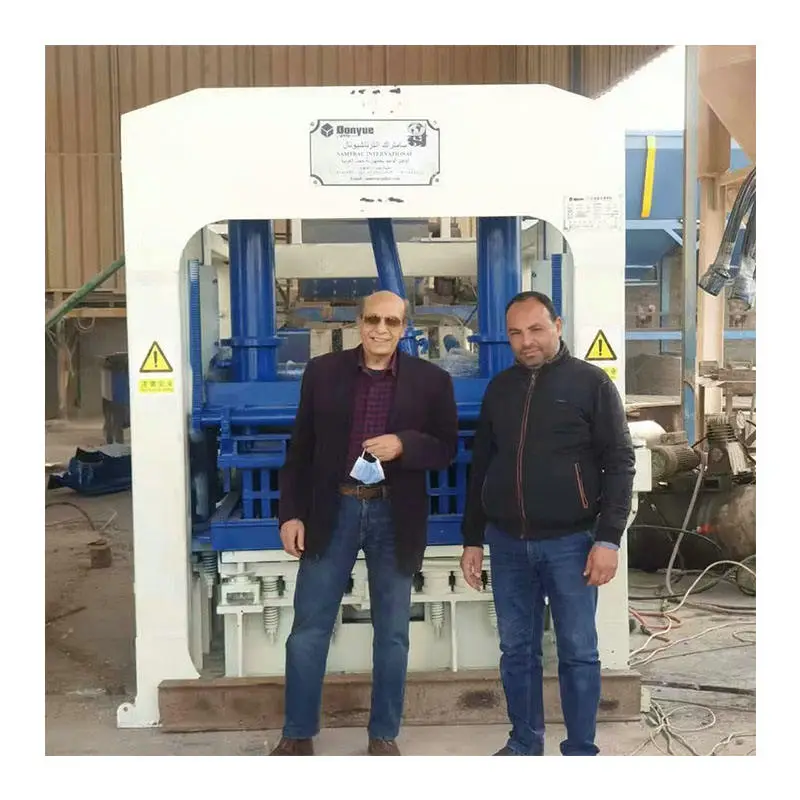 QT10-15 Fully Automatic Block Production Line with the Cure System/automatic Finger Cart/Elevator Block Making Machine — image 6
