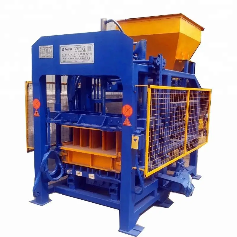 Press to Make Ecological Bricks Eco Qt5-15 Hydraulic Paving Brick Making Machine with CE Best Quality — view 1