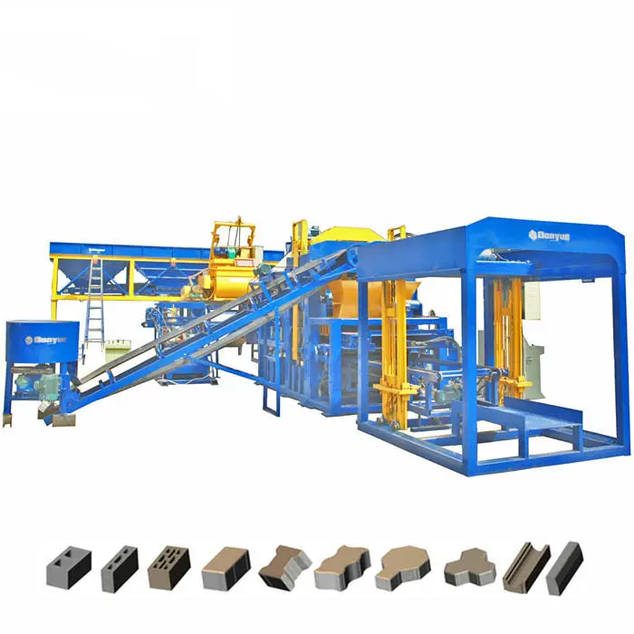 Press to Make Ecological Bricks Eco Qt5-15 Hydraulic Paving Brick Making Machine with CE Best Quality — image 3