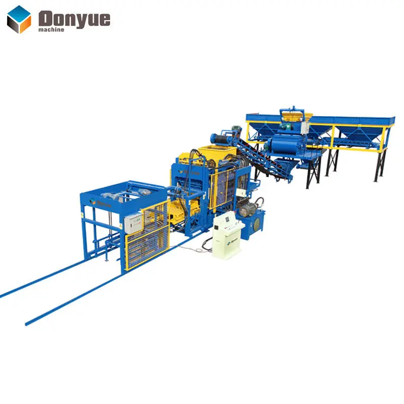 Factory Price Concrete Block Molding Machine QT 6-15 Auto Brick Making Machine — image 3