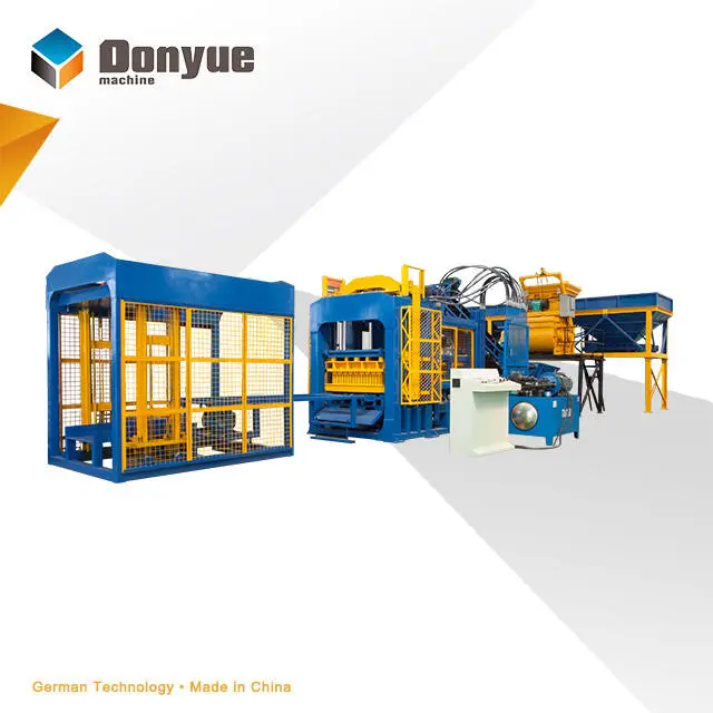 Factory Price Concrete Block Molding Machine QT 6-15 Auto Brick Making Machine — image 5